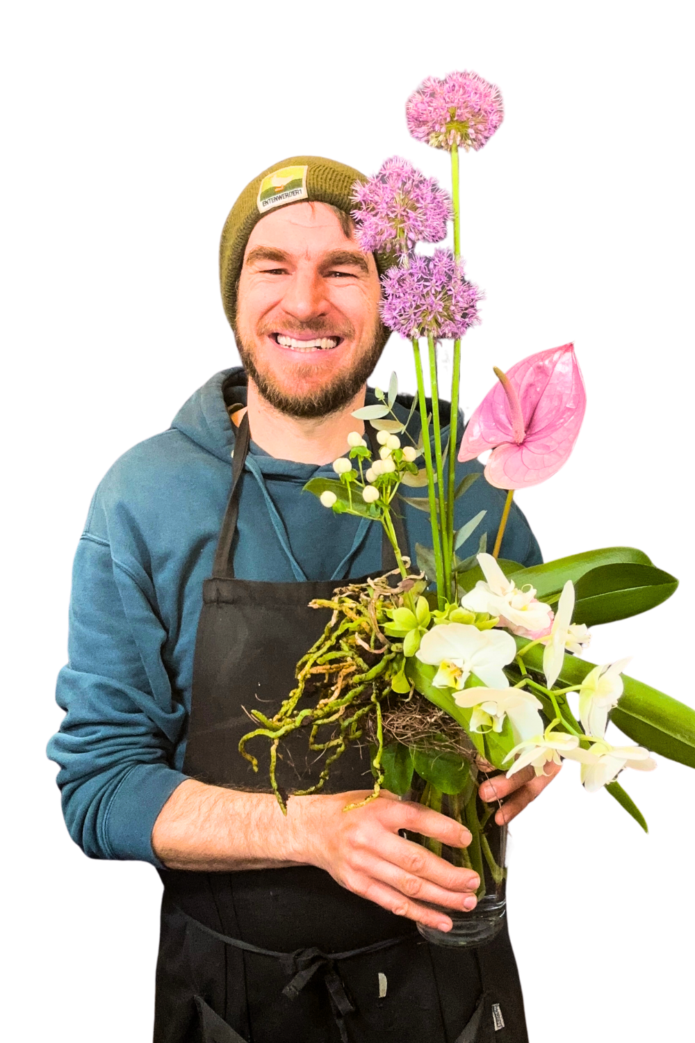 Exklusiver Blumenstrauss selber binden Moderner blumenstrauss