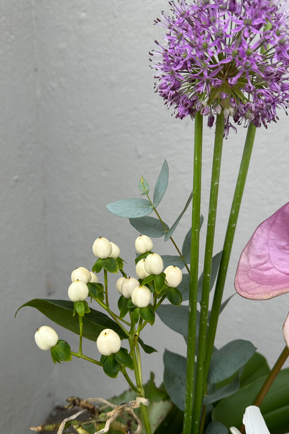 Moderner Blumenstrauss selber binden - DIY Anleitung Floristik 