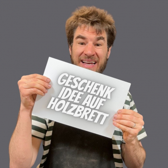 Holzbrett dekorieren - DIY Anleitung
