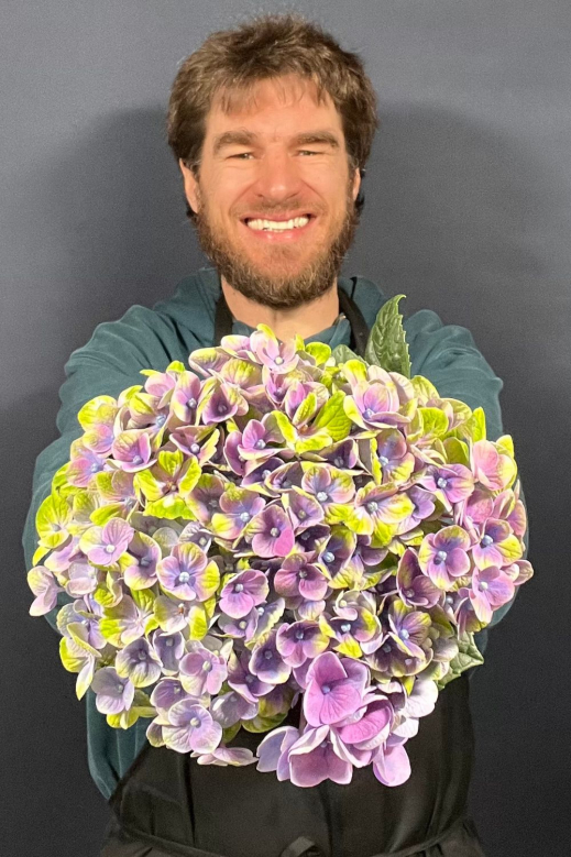 Blumenstrauss Ideen mit hortensien - DIY Anleitung