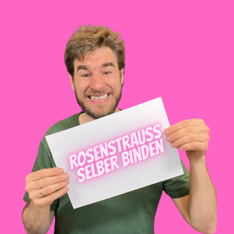 Rosenstrauss selber binden - DIY Anleitung