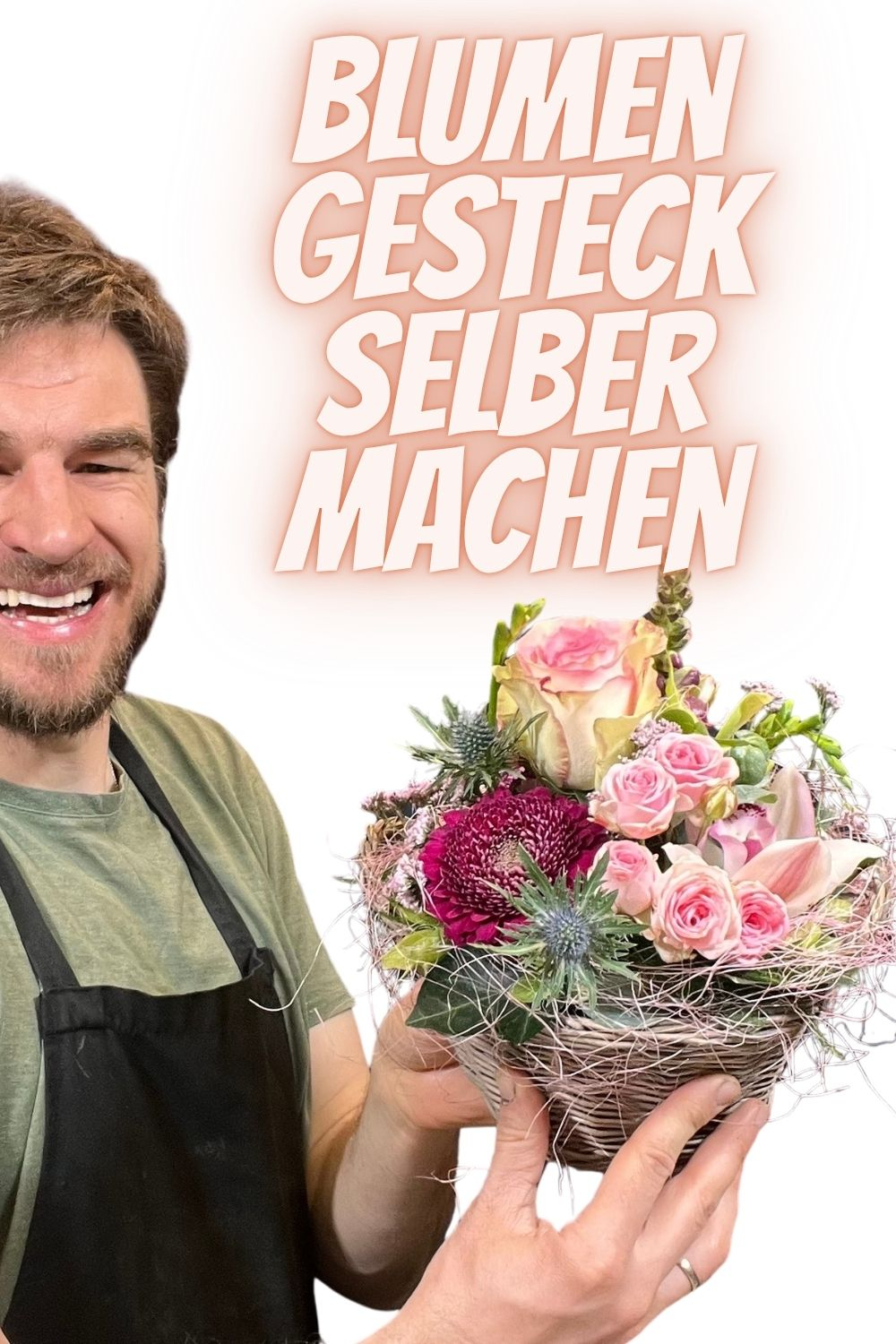 Blumengesteck selber machen